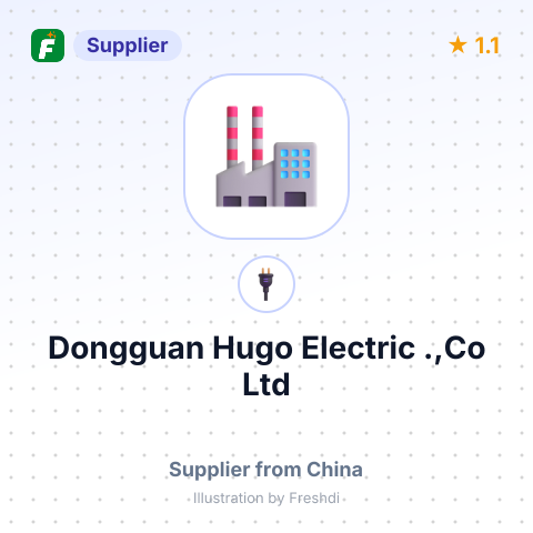 Dongguan Hugo Electric .,Co Ltd – summary card, no photo uploaded yet