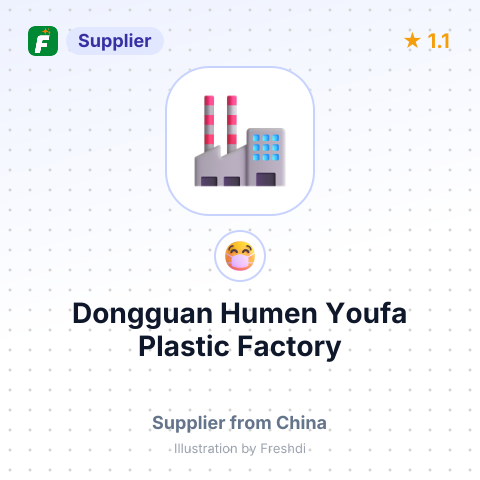 Dongguan Humen Youfa Plastic Factory – summary card, no photo uploaded yet