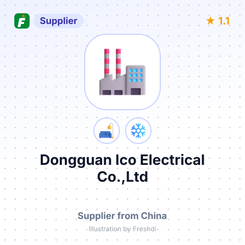Dongguan Ico Electrical Co.,Ltd – summary card, no photo uploaded yet