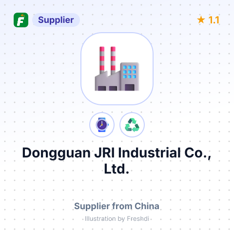 Dongguan JRI Industrial Co., Ltd. – summary card, no photo uploaded yet