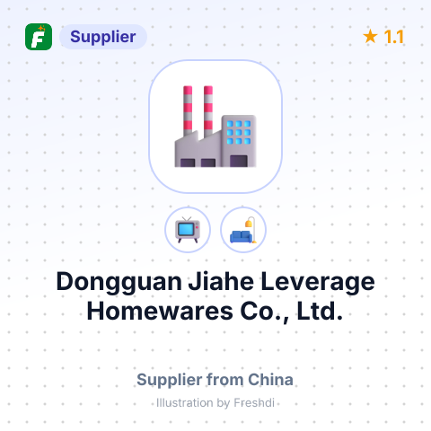 Dongguan Jiahe Leverage Homewares Co., Ltd. – summary card, no photo uploaded yet