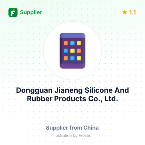 Dongguan Jianeng Silicone And Rubber Products Co., Ltd. – summary card, no photo uploaded yet