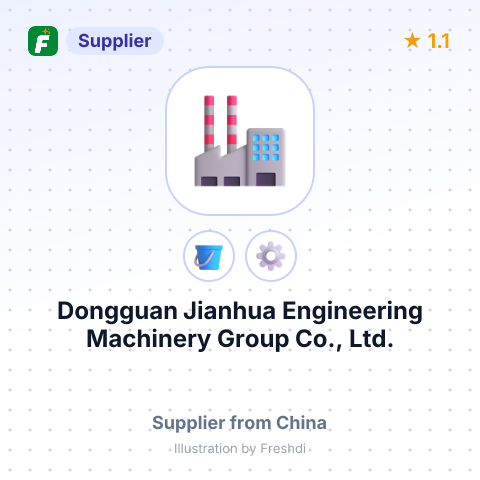 Dongguan Jianhua Engineering Machinery Group Co., Ltd. – summary card, no photo uploaded yet