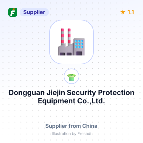 Dongguan Jiejin Security Protection Equipment Co.,Ltd. – summary card, no photo uploaded yet