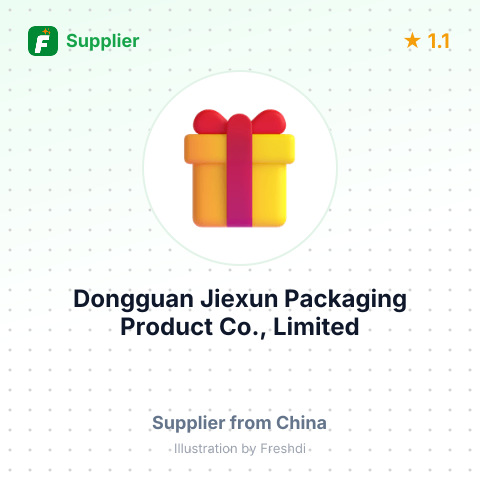 Dongguan Jiexun Packaging Product Co., Limited – summary card, no photo uploaded yet