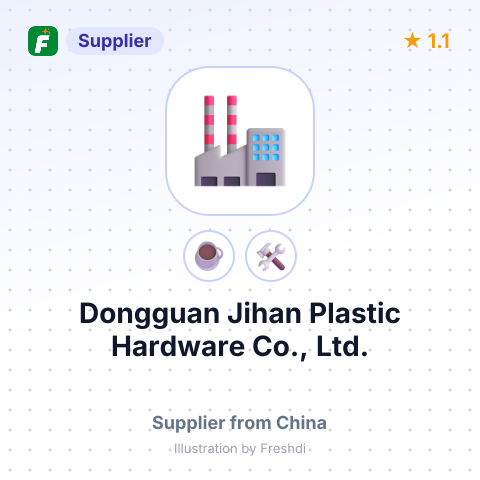 Dongguan Jihan Plastic Hardware Co., Ltd. – summary card, no photo uploaded yet