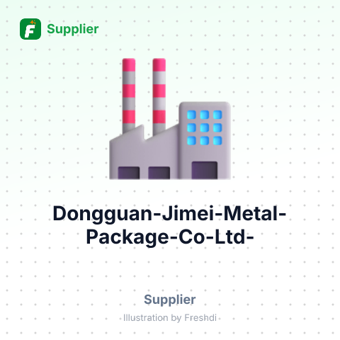 Dongguan Jimei Metal Package Co., Ltd. – summary card, no photo uploaded yet