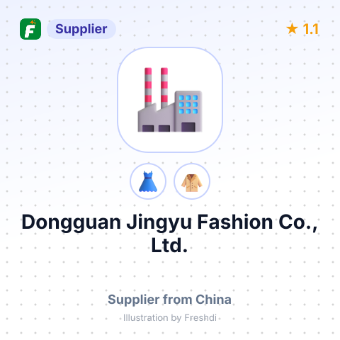 Dongguan Jingyu Fashion Co., Ltd. – summary card, no photo uploaded yet