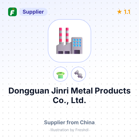 Dongguan Jinri Metal Products Co., Ltd. – summary card, no photo uploaded yet