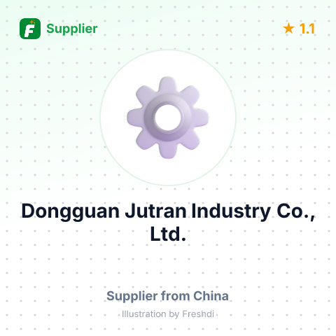 Dongguan Jutran Industry Co., Ltd. – summary card, no photo uploaded yet