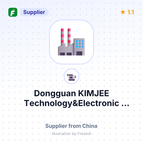 Dongguan KIMJEE Technology&Electronic CO.LTD – summary card, no photo uploaded yet