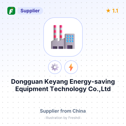 Dongguan Keyang Energy-saving Equipment Technology Co.,Ltd – summary card, no photo uploaded yet