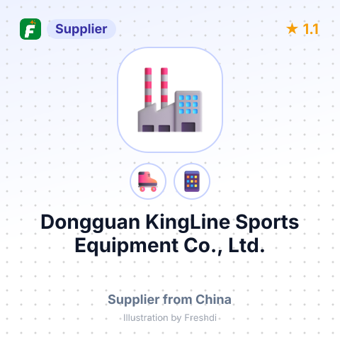 Dongguan KingLine Sports Equipment Co., Ltd. – summary card, no photo uploaded yet
