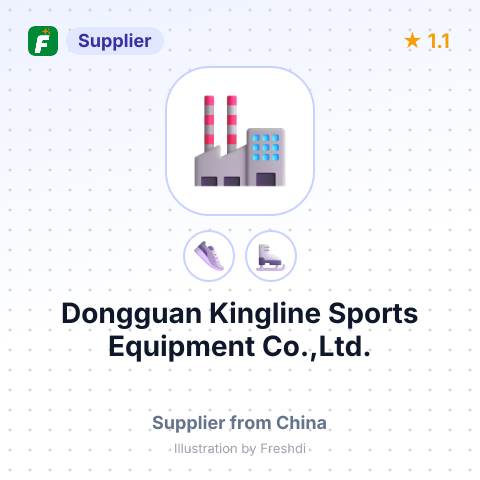 Dongguan Kingline Sports Equipment Co.,Ltd. – summary card, no photo uploaded yet