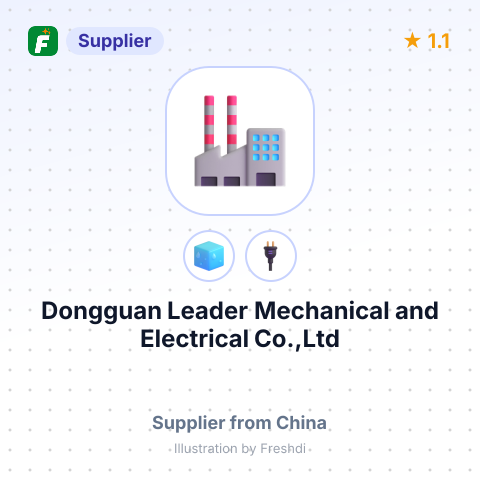 Dongguan Leader Mechanical and Electrical Co.,Ltd – summary card, no photo uploaded yet