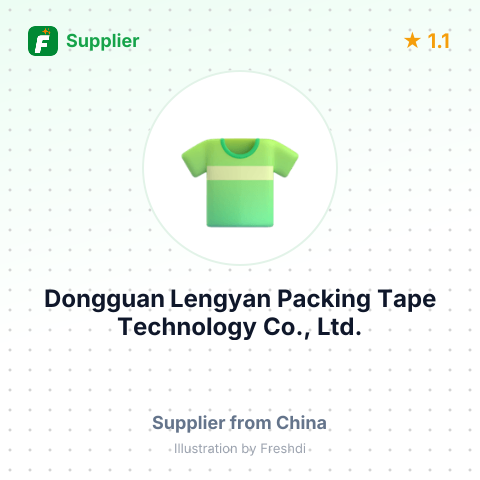 Dongguan Lengyan Packing Tape Technology Co., Ltd.  – summary card, no photo uploaded yet