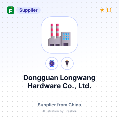 Dongguan Longwang Hardware Co., Ltd. – summary card, no photo uploaded yet