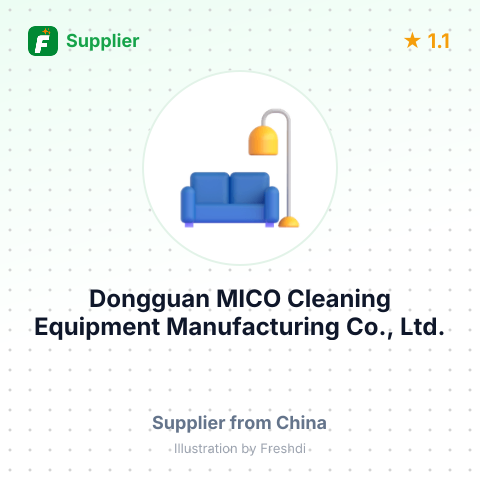 Dongguan MICO Cleaning Equipment Manufacturing Co., Ltd. – summary card, no photo uploaded yet