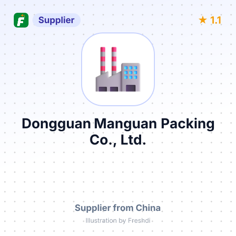 Dongguan Manguan Packing Co., Ltd. – summary card, no photo uploaded yet