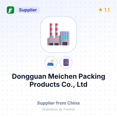 Dongguan Meichen Packing Products Co., Ltd – summary card, no photo uploaded yet