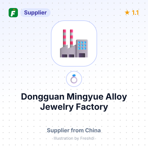 Dongguan Mingyue Alloy Jewelry Factory – summary card, no photo uploaded yet