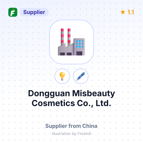 Dongguan Misbeauty Cosmetics Co., Ltd. – summary card, no photo uploaded yet