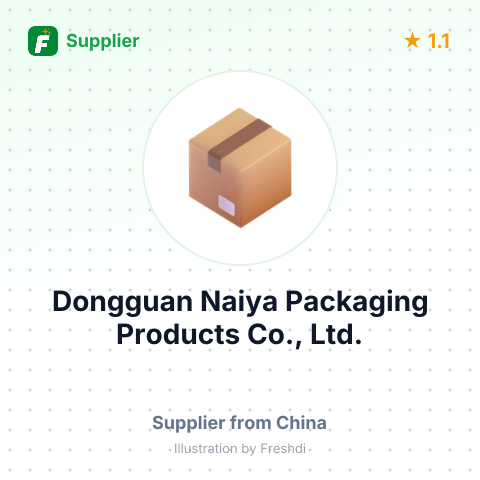 Dongguan Naiya Packaging Products Co., Ltd. – summary card, no photo uploaded yet