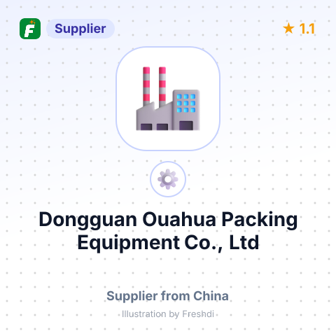 Dongguan Ouahua Packing Equipment Co., Ltd – summary card, no photo uploaded yet
