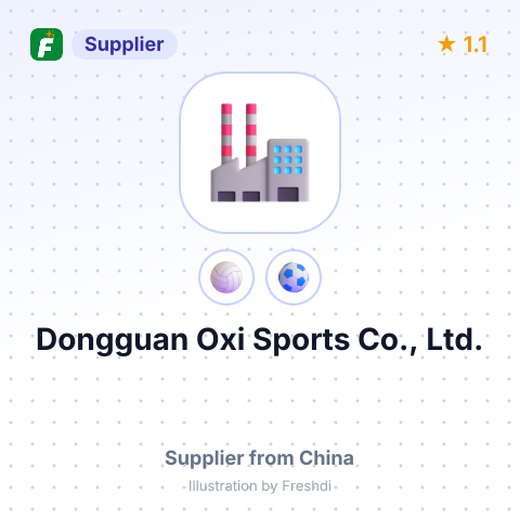 Dongguan Oxi Sports Co., Ltd. – summary card, no photo uploaded yet