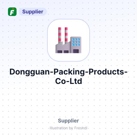 Dongguan Packing Products Co., Ltd – summary card, no photo uploaded yet