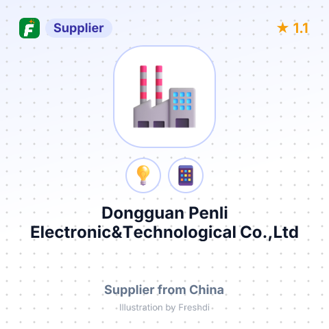 Dongguan Penli Electronic&Technological Co.,Ltd – summary card, no photo uploaded yet