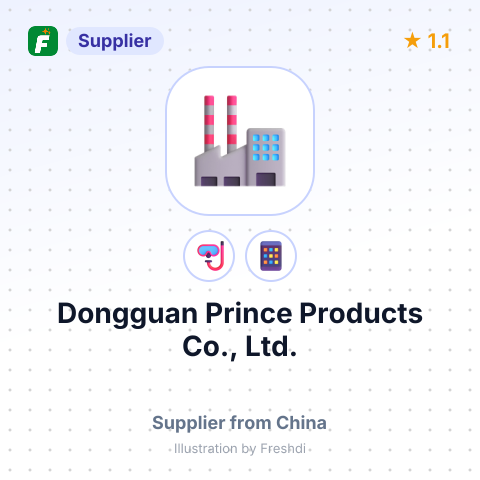 Dongguan Prince Products Co., Ltd. – summary card, no photo uploaded yet