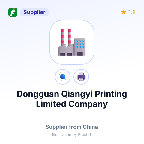 Dongguan Qiangyi Printing Limited Company – summary card, no photo uploaded yet
