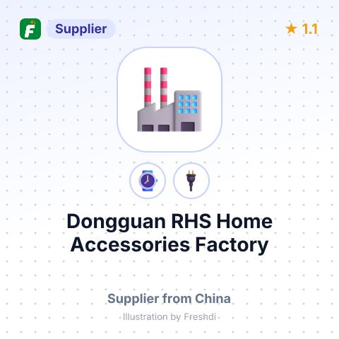 Dongguan RHS Home Accessories Factory – summary card, no photo uploaded yet