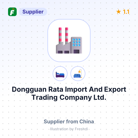Dongguan Rata Import And Export Trading Company Ltd. – summary card, no photo uploaded yet