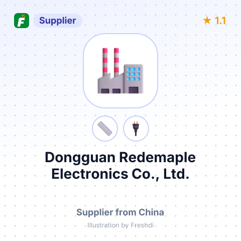 Dongguan Redemaple Electronics Co., Ltd. – summary card, no photo uploaded yet