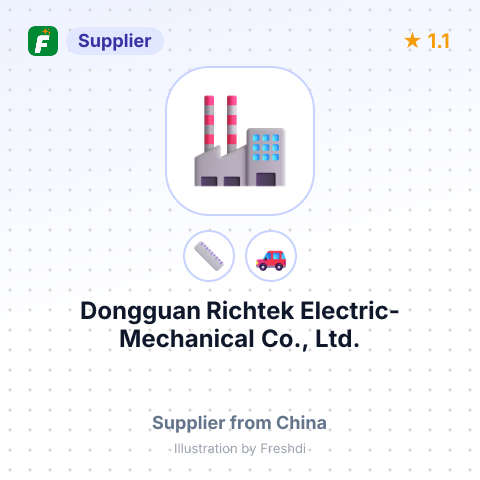 Dongguan Richtek Electric-Mechanical Co., Ltd. – summary card, no photo uploaded yet