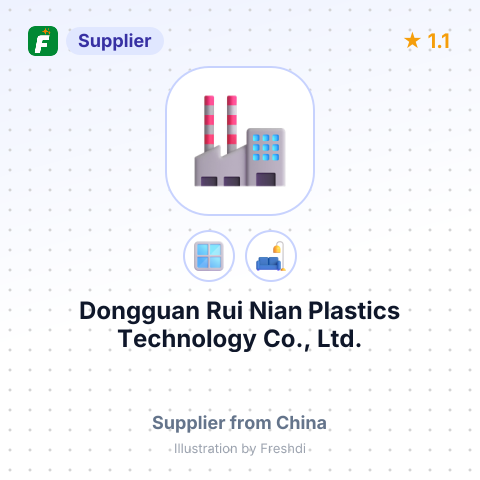 Dongguan Rui Nian Plastics Technology Co., Ltd. – summary card, no photo uploaded yet