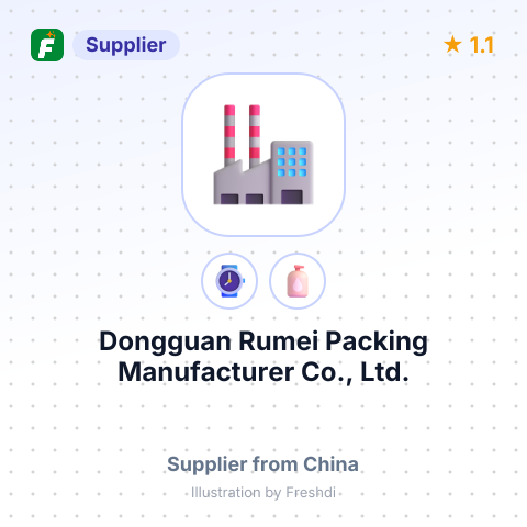 Dongguan Rumei Packing Manufacturer Co., Ltd. – summary card, no photo uploaded yet