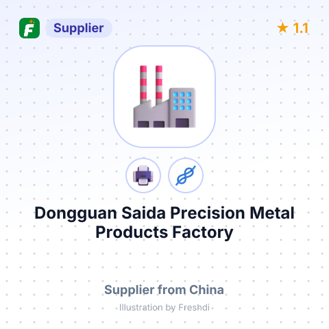 Dongguan Saida Precision Metal Products Factory – summary card, no photo uploaded yet