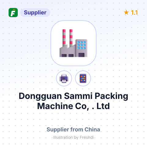 Dongguan Sammi Packing Machine Co, . Ltd – summary card, no photo uploaded yet