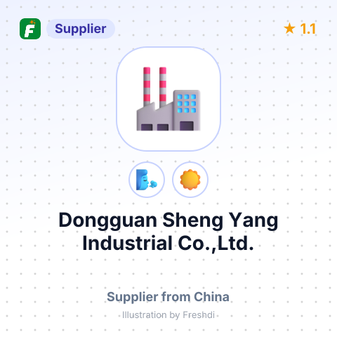 Dongguan Sheng Yang Industrial Co.,Ltd. – summary card, no photo uploaded yet