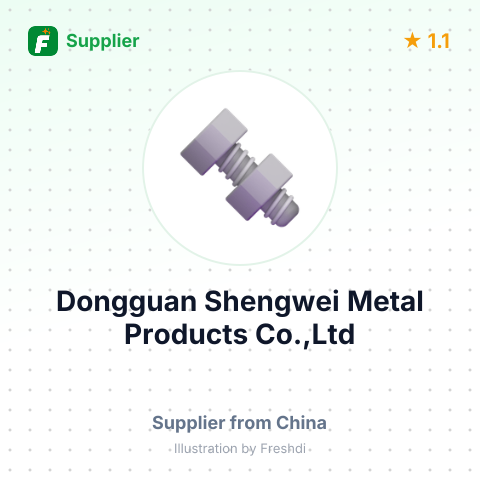 Dongguan Shengwei Metal Products Co.,Ltd – summary card, no photo uploaded yet