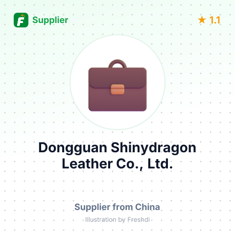 Dongguan Shinydragon Leather Co., Ltd. – summary card, no photo uploaded yet