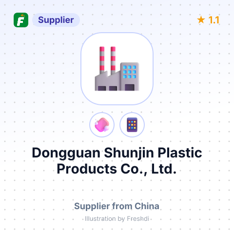 Dongguan Shunjin Plastic Products Co., Ltd. – summary card, no photo uploaded yet