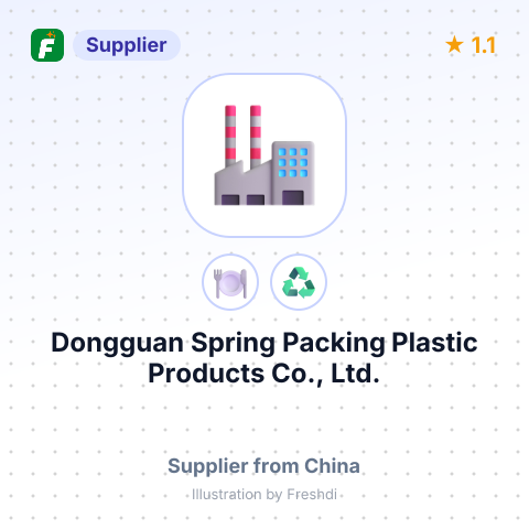 Dongguan Spring Packing Plastic Products Co., Ltd. – summary card, no photo uploaded yet