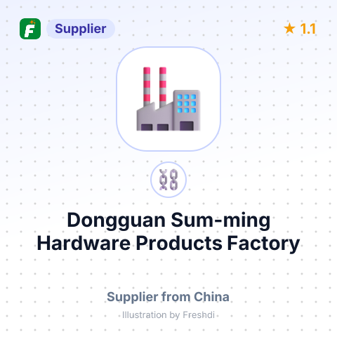 Dongguan Sum-ming Hardware Products Factory – summary card, no photo uploaded yet