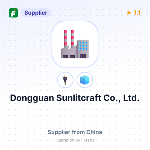 Dongguan Sunlitcraft Co., Ltd. – summary card, no photo uploaded yet