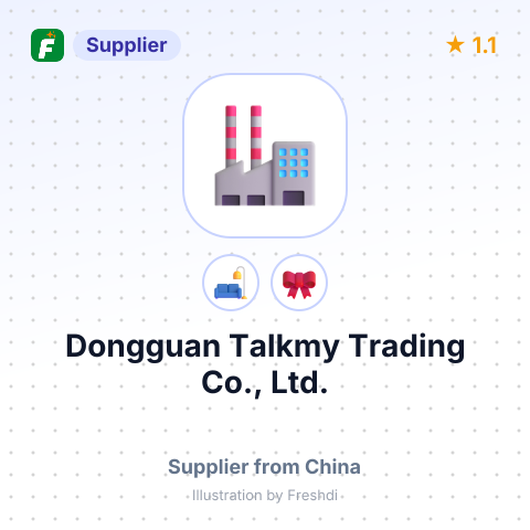Dongguan Talkmy Trading Co., Ltd. – summary card, no photo uploaded yet