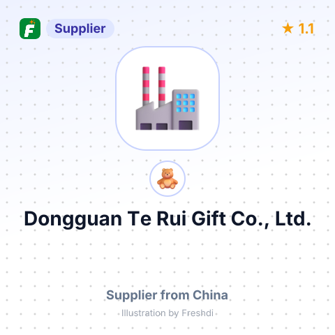 Dongguan Te Rui Gift Co., Ltd. – summary card, no photo uploaded yet
